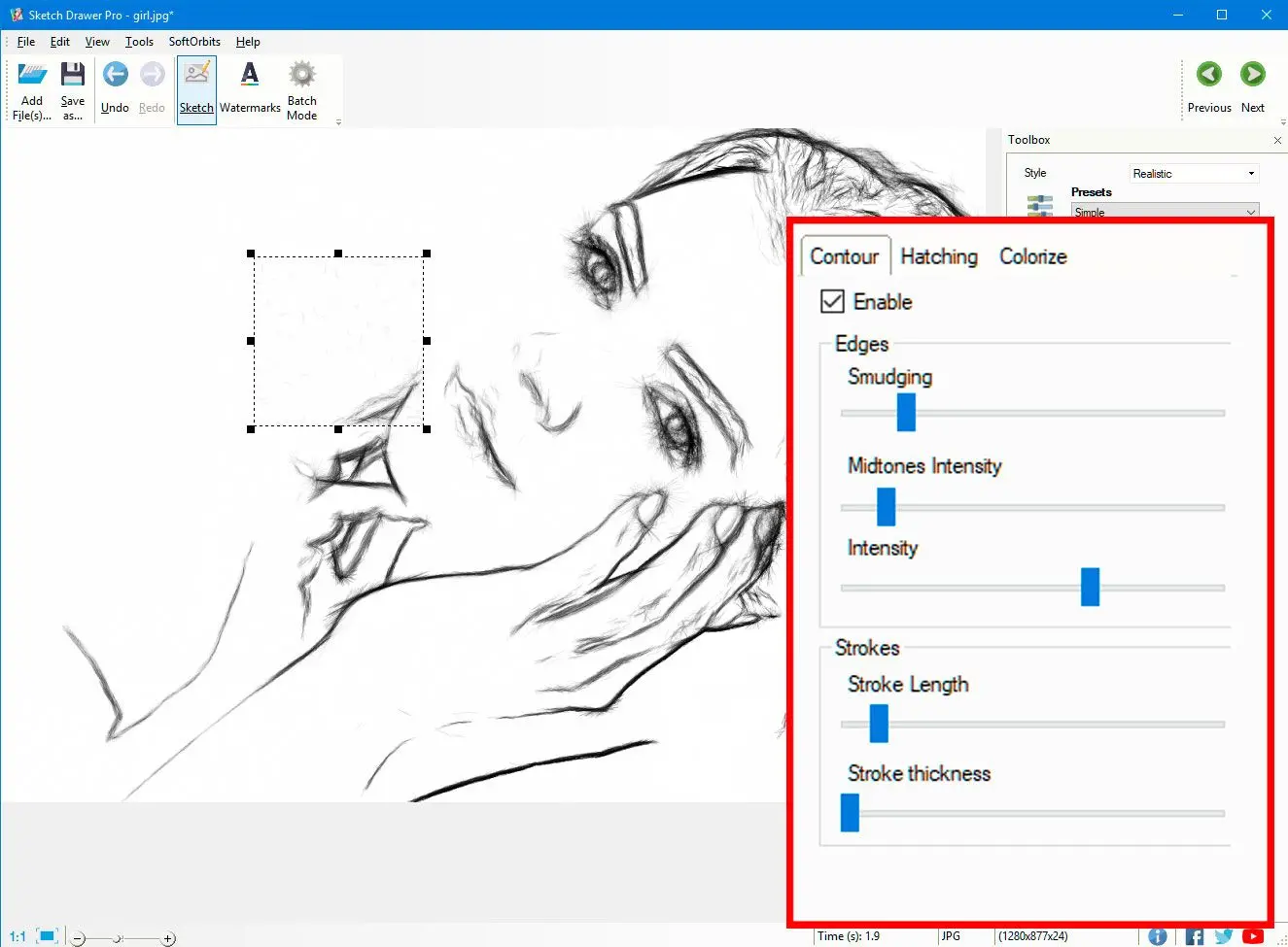 Sketch Drawer Снимок экрана.