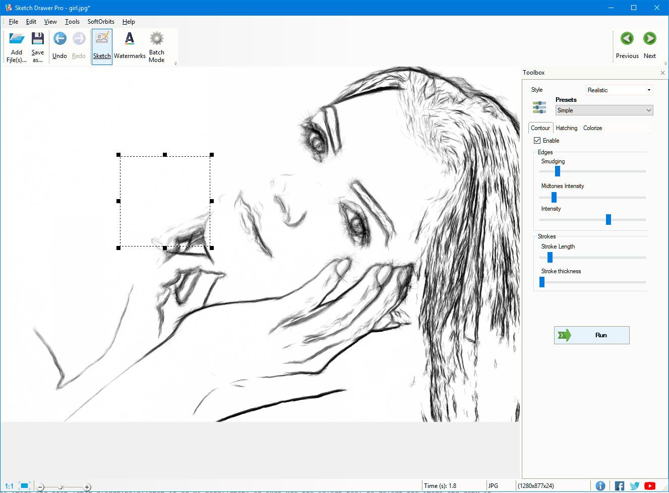Sketch Drawer Снимок экрана.